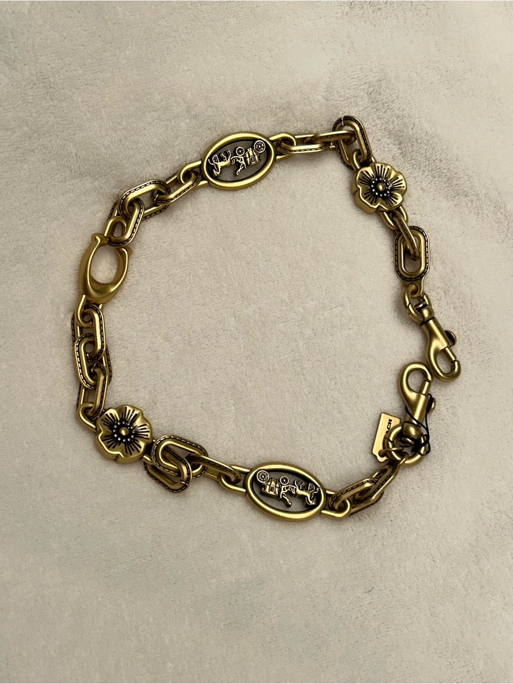 Coach Horse And Carriage Chain Strap - Picture 4 of 7